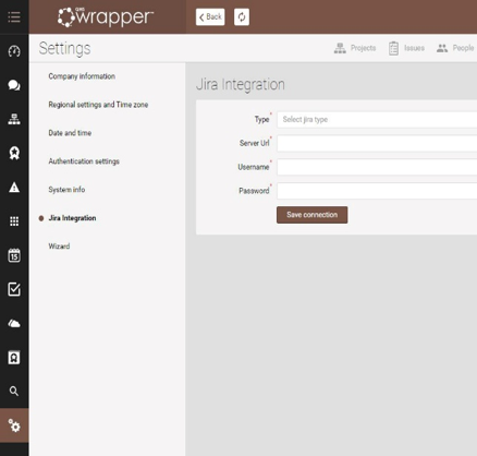 Setting Jira integration with qmsWrapper